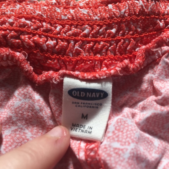 Coral Printed Flowy Shorts - Picture 3 of 3